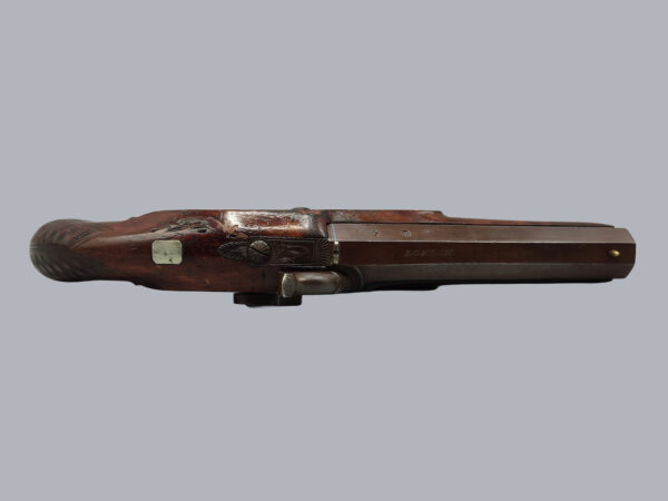 ENGLISH PERCUSSION PISTOL BY WESTWOOD