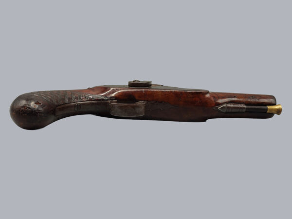 ENGLISH PERCUSSION PISTOL BY WESTWOOD