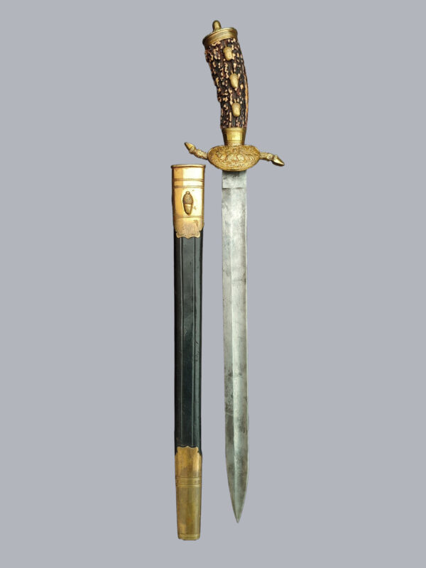 GERMAN HUNTING DAGGER HIRSCHFÄNGER
