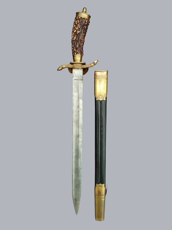 GERMAN HUNTING DAGGER HIRSCHFÄNGER