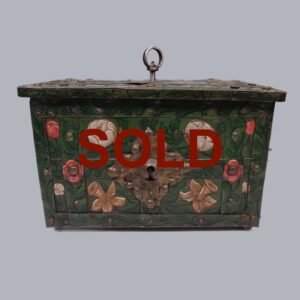 GERMAN PAINTED MINIATURE ARMADA CHEST