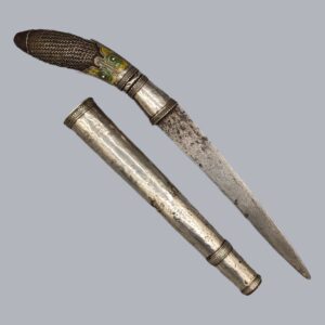 BURMESE DHA HMYAUNG 'DAHMJAUN' DAGGER