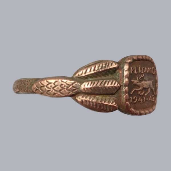 FINNISH PETSAMO COMMEMORATIVE MILITARY RING