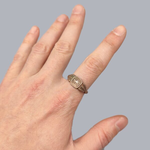 FINNISH PETSAMO COMMEMORATIVE MILITARY RING