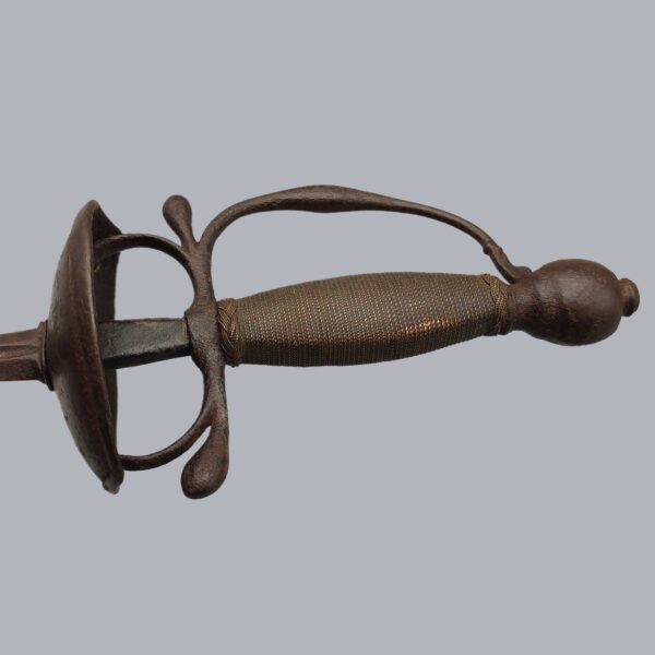 ITALIAN STEEL-HILTED DUELLING SMALLSWORD