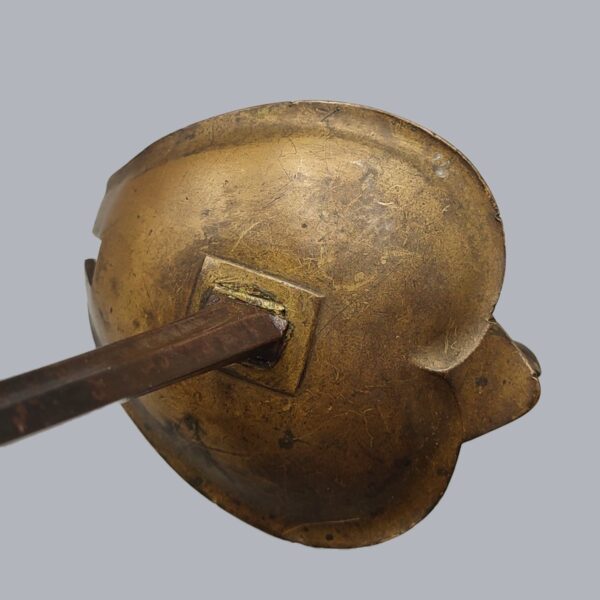 SOUTH EUROPEAN BRASS-HILTED DUELLING SMALLSWORD