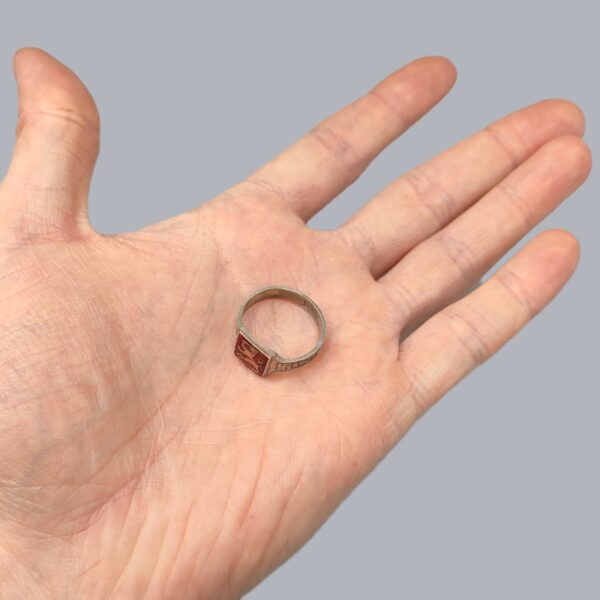 FINNISH COAT OF ARMS COMMEMORATIVE MILITARY RING