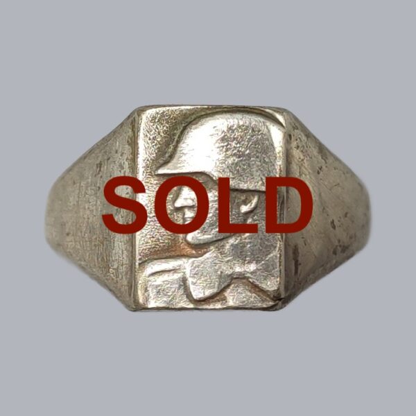 FINNISH WWII COMMEMORATIVE MILITARY RING
