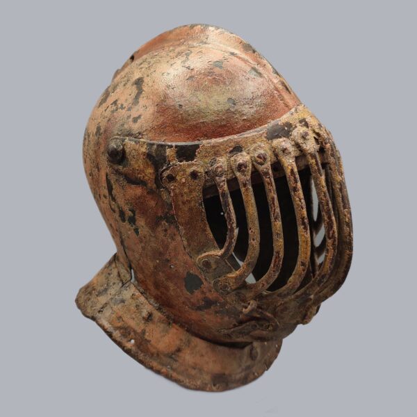 ITALIAN VISOR HELMET FOR THE GIOCO DEL PONTE GAME