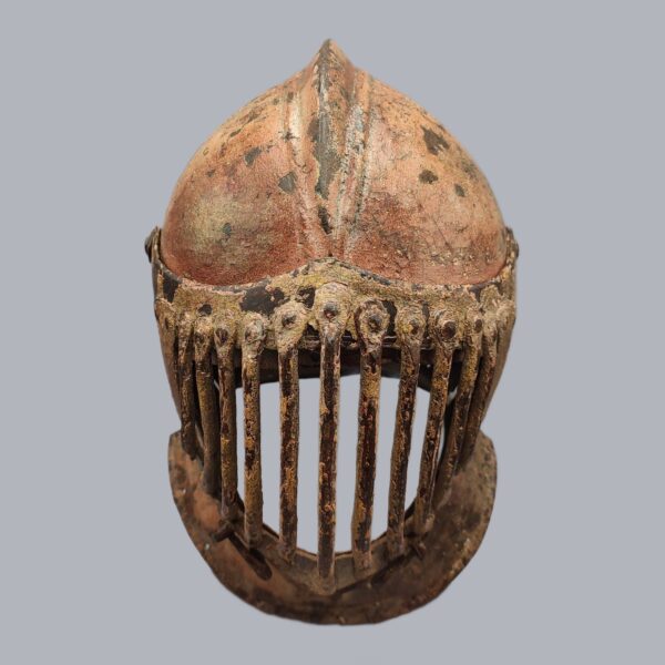 ITALIAN VISOR HELMET FOR THE GIOCO DEL PONTE GAME