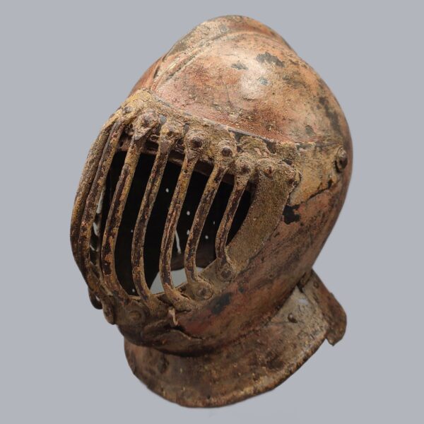 ITALIAN VISOR HELMET FOR THE GIOCO DEL PONTE GAME