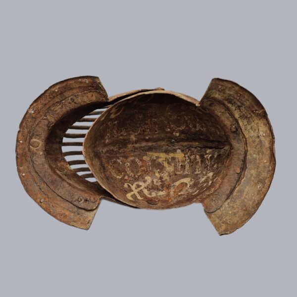 ITALIAN VISOR HELMET FOR THE GIOCO DEL PONTE GAME