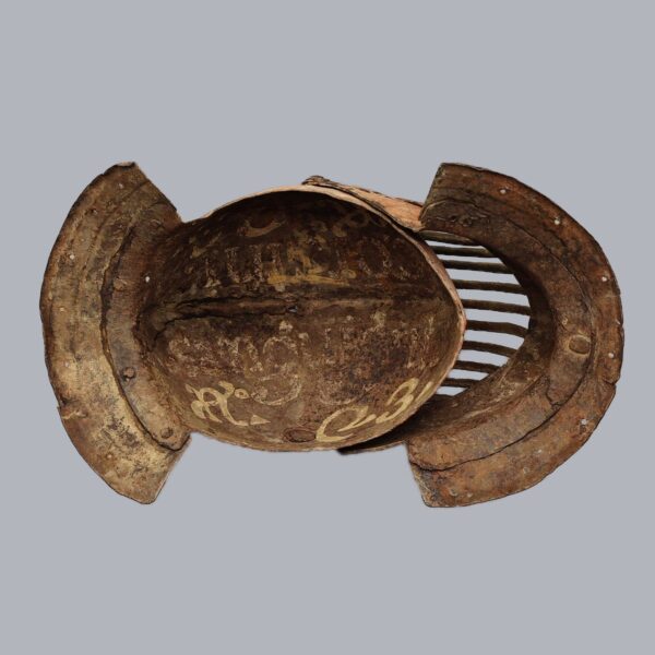 ITALIAN VISOR HELMET FOR THE GIOCO DEL PONTE GAME