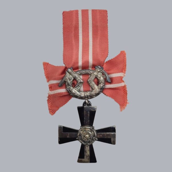 FINNISH CROSS OF LIBERTY 4TH CLASS 1939 & CERTIFICATE
