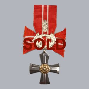 FINNISH 4TH CLASS CROSS OF LIBERTY 1941