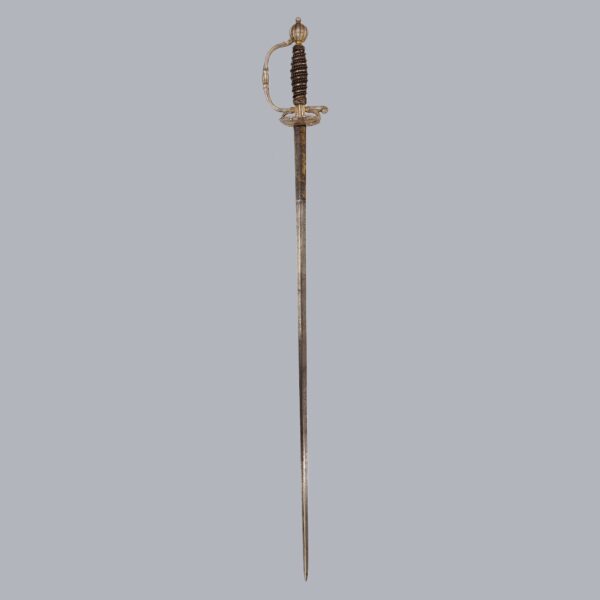 SWEDISH SILVER-HILTED SMALLSWORD