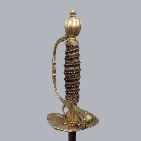 SWEDISH SILVER-HILTED SMALLSWORD