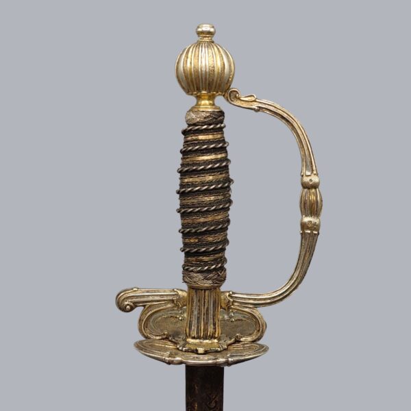 SWEDISH SILVER-HILTED SMALLSWORD