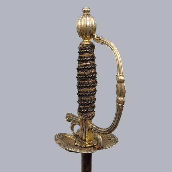 SWEDISH SILVER-HILTED SMALLSWORD