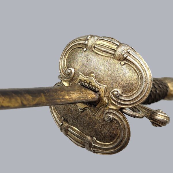 SWEDISH SILVER-HILTED SMALLSWORD