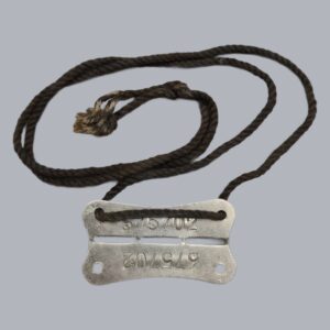 FINNISH WWII DOG TAG (CONTINUATION WAR)