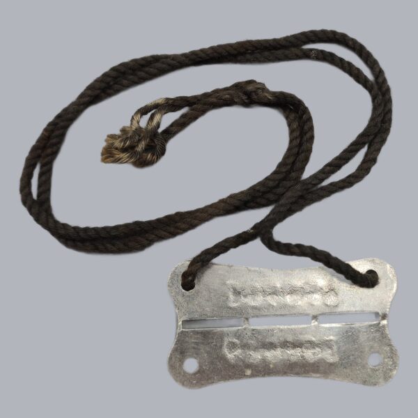 FINNISH WWII DOG TAG (CONTINUATION WAR)