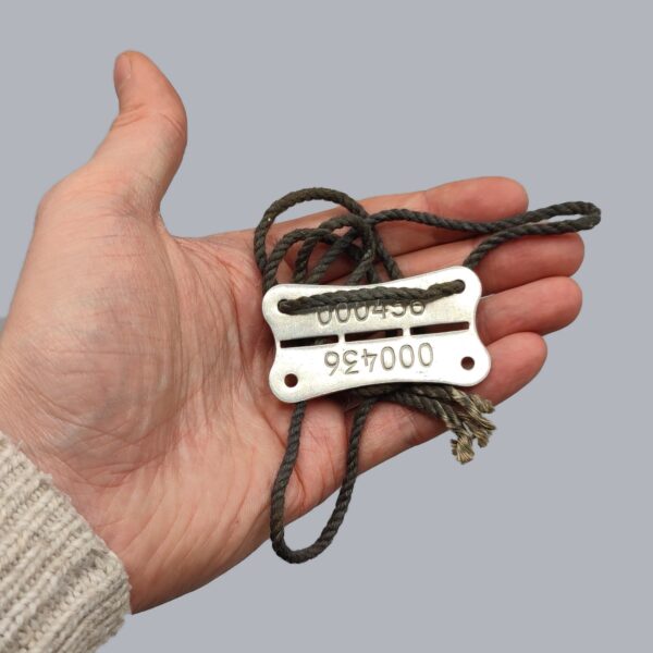 FINNISH WWII DOG TAG (CONTINUATION WAR)