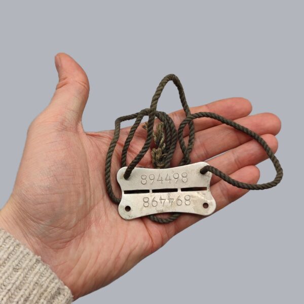 FINNISH WWII DOG TAG (CONTINUATION WAR)