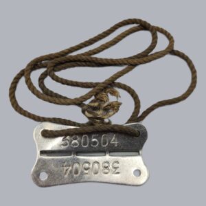 FINNISH WWII DOG TAG (CONTINUATION WAR)