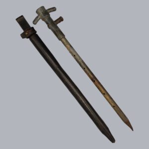 GERMAN WWII FIELD PHONE GROUNDING STAKE