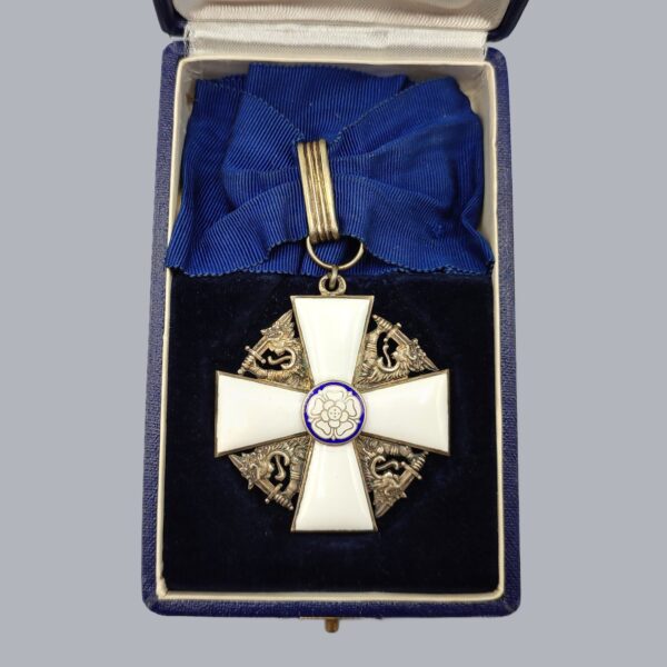 FINNISH COMMANDER'S CROSS OF THE WHITE ROSE OF FINLAND