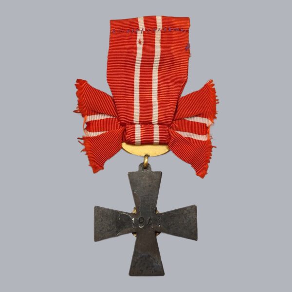 FINNISH 3RD CLASS CROSS OF LIBERTY 1941