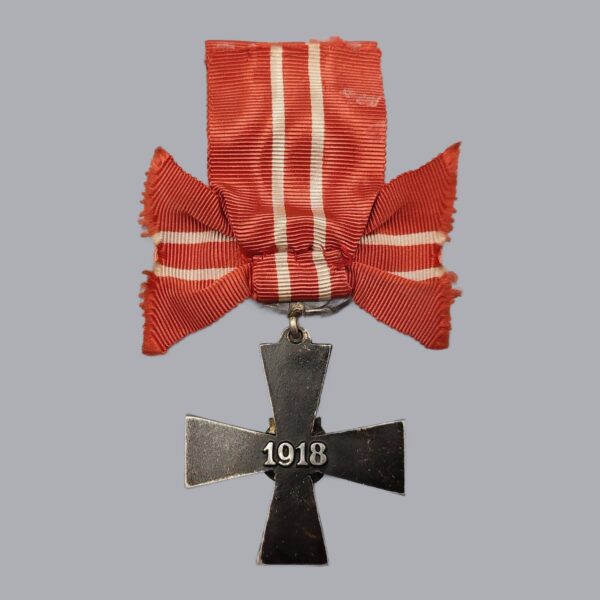 FINNISH 4TH CLASS CROSS OF LIBERTY 1918