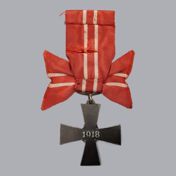 FINNISH 4TH CLASS CROSS OF LIBERTY 1918
