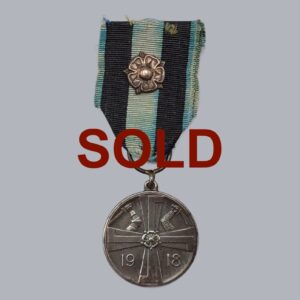 FINNISH COMMEMORATIVE MEDAL OF THE 1918 LIBERATION WAR