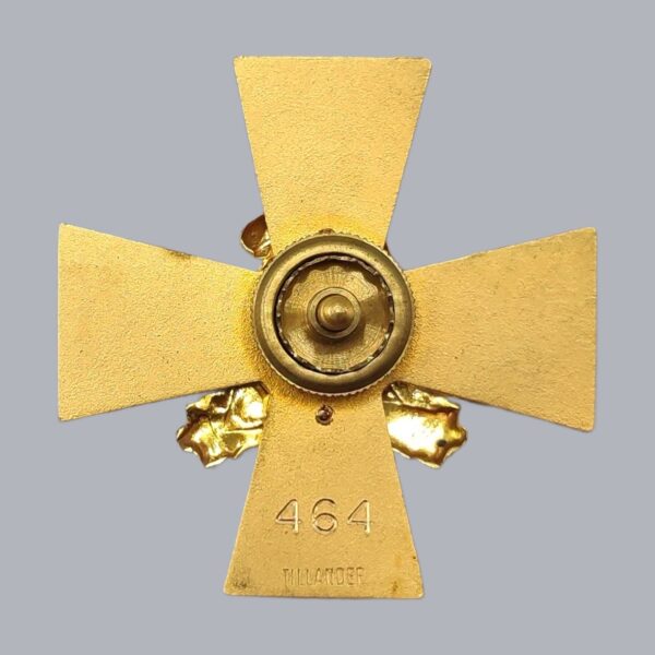FINNISH BADGE OF THE SUOMENLINNA COASTAL REGIMENT
