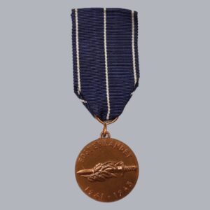 FINNISH COMMEMORATIVE MEDAL OF THE 1941-1945 CONTINUATION WAR IN SWEDISH