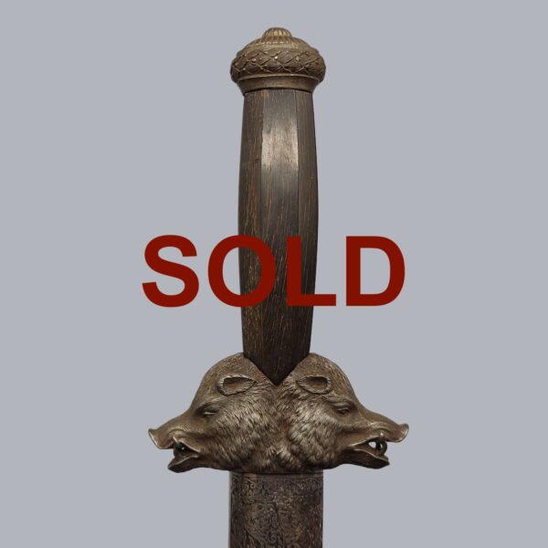 FRENCH FINE HUNTING SWORD BY FAURÉ LE PAGE