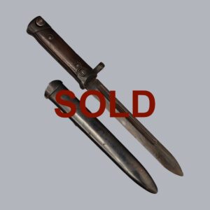 ITALIAN M/1938 'MANNLICHER CARCANO TERNI' KNIFE BAYONET