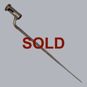 BRITISH 'BROWN BESS' SOCKET BAYONET