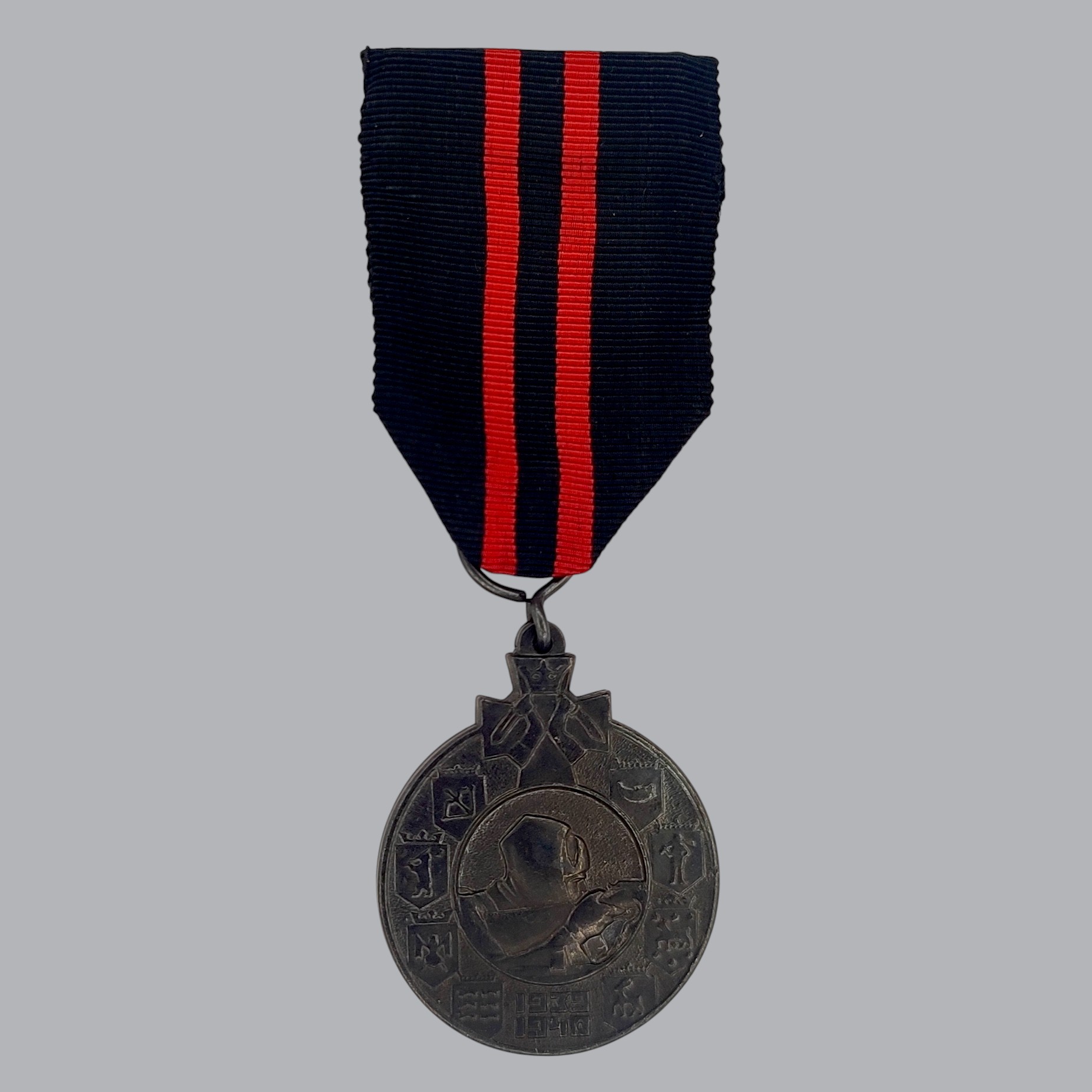 FINNISH WWII COMMEMORATIVE MEDAL OF THE WINTER WAR 1939-1940