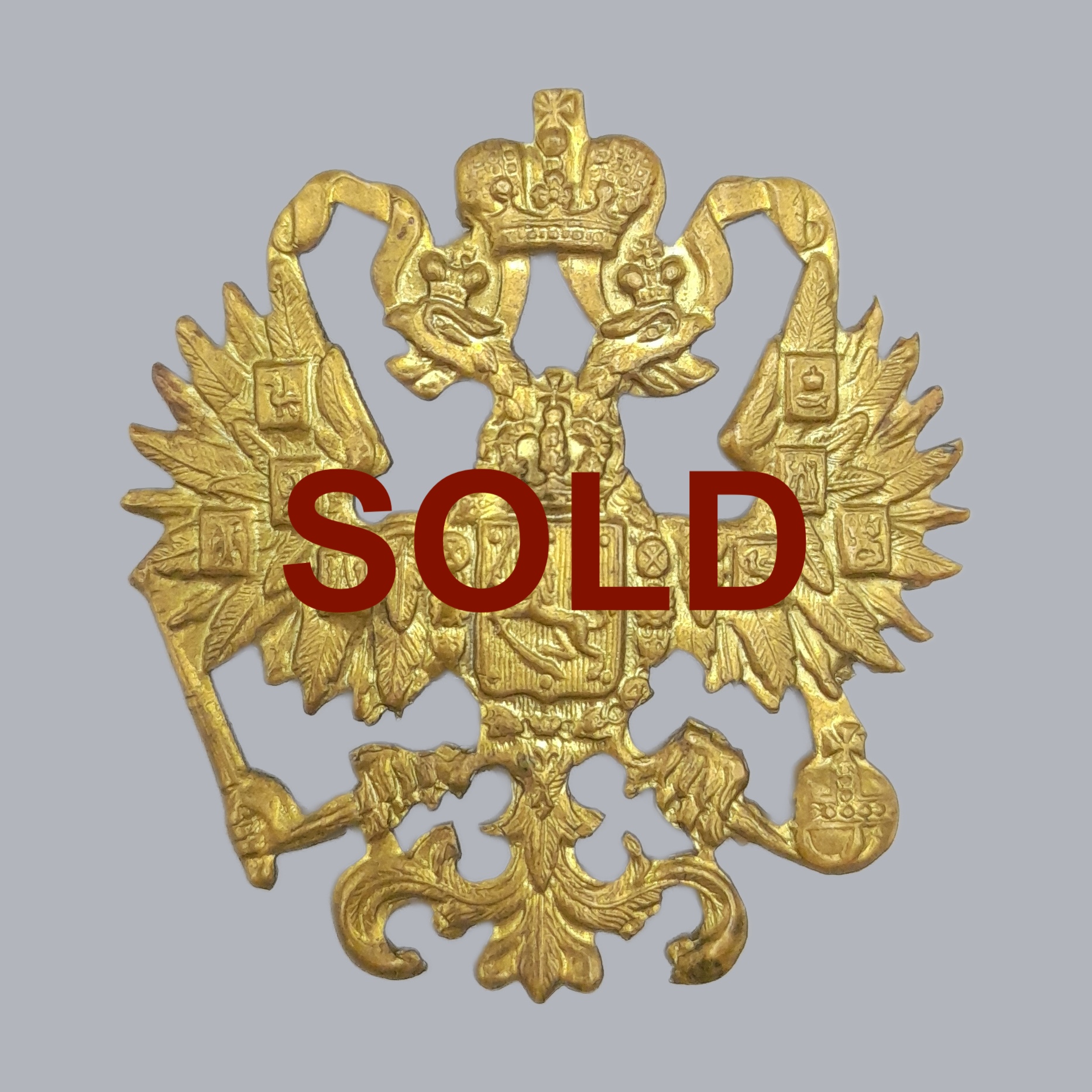 A567d FINNISH COCKADE OF THE FINNISH DRAGOON REGIMENT