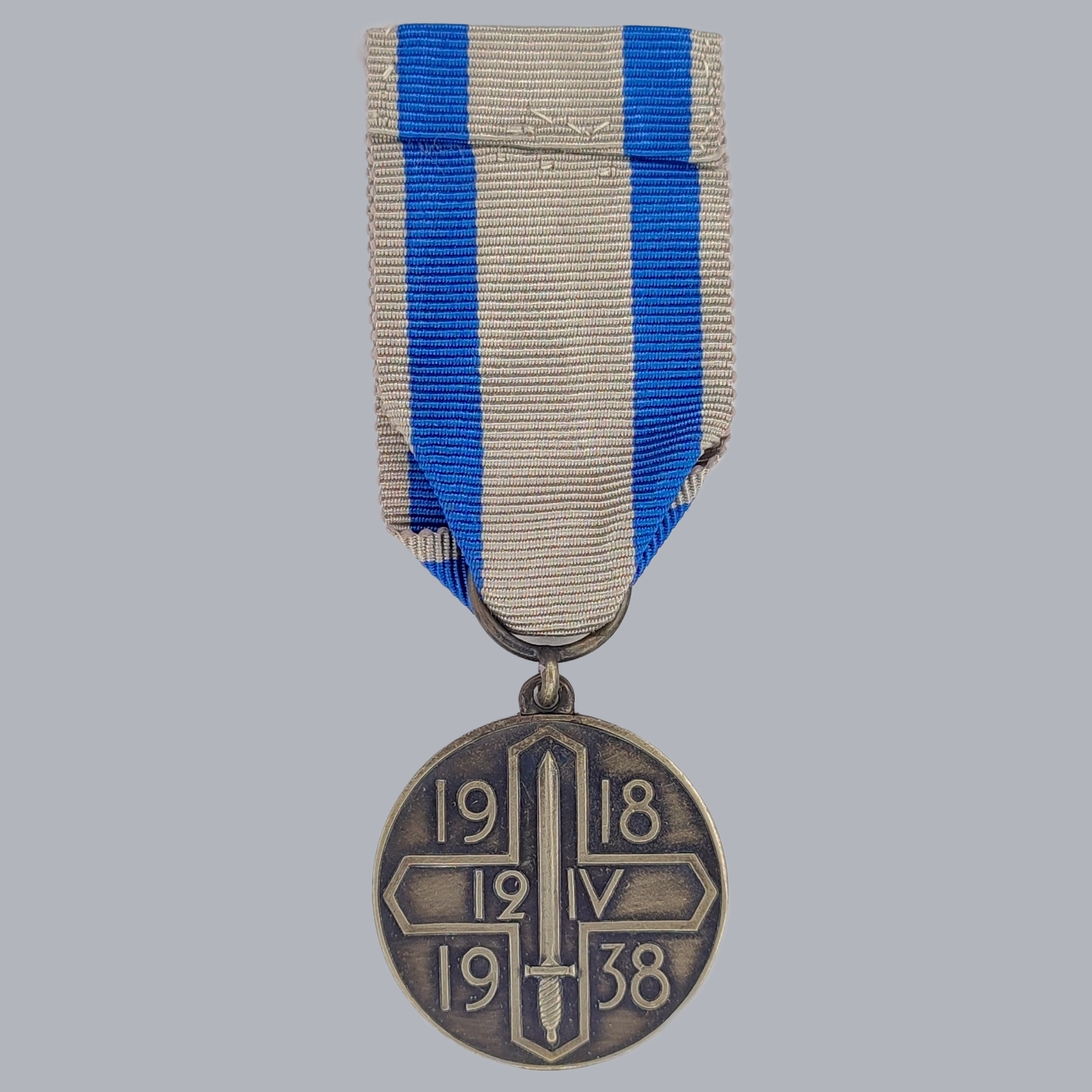 FINNISH WWI CAMPAIGN MEDAL OF THE LIBERATION OF HELSINKI 1918