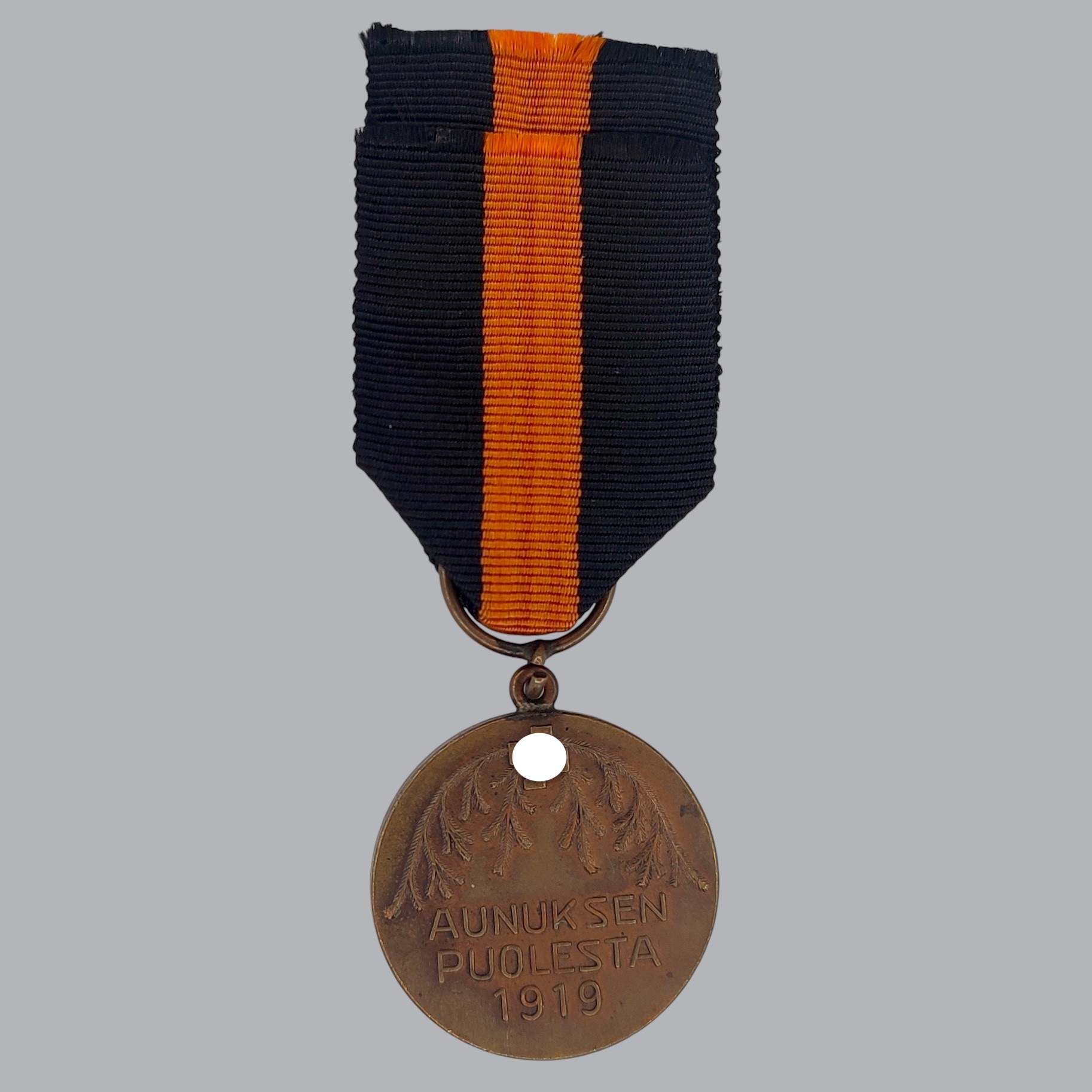 FINNISH WWI COMMEMORATIVE MEDAL OF THE AUNUS EXPEDITION
