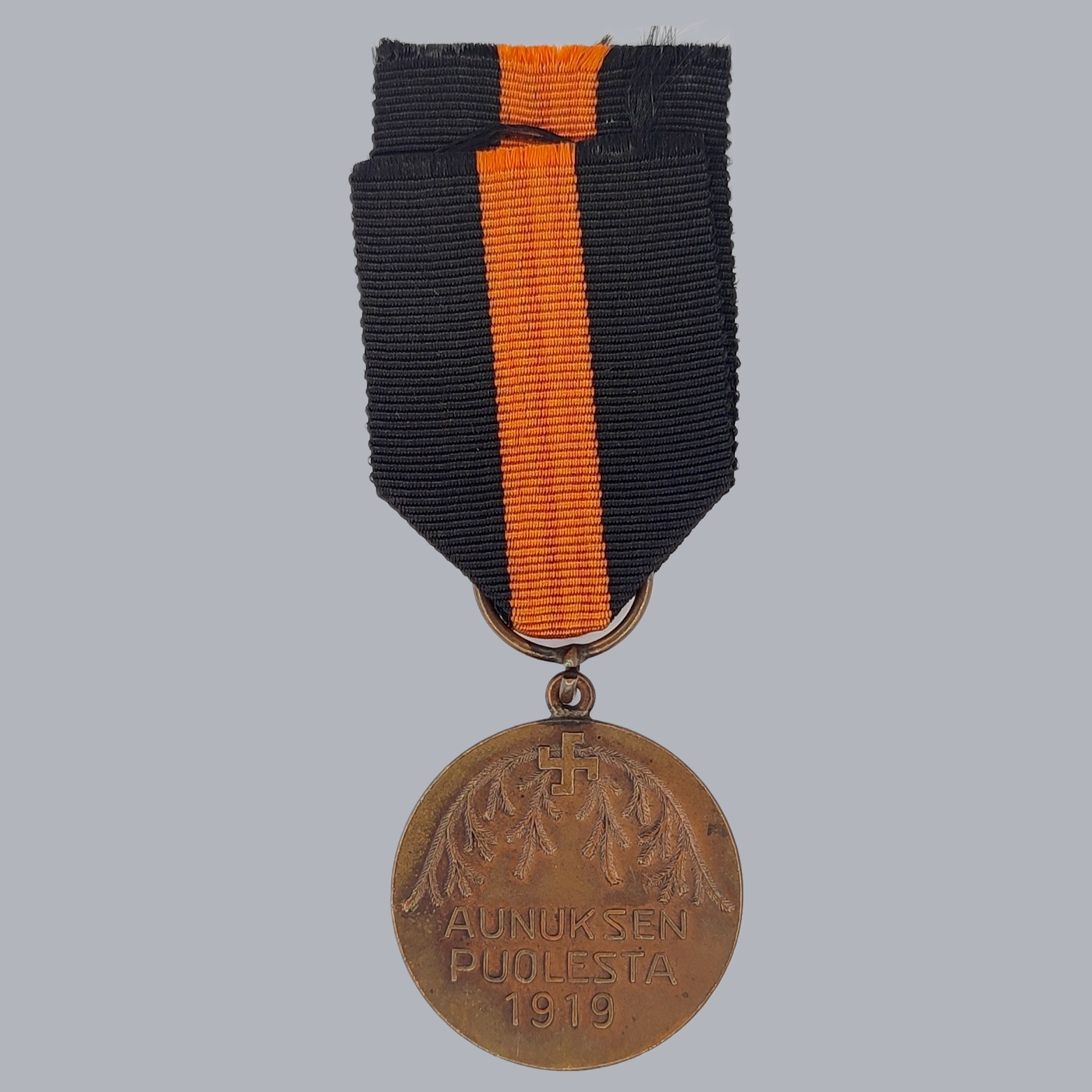FINNISH WWI CAMPAIGN MEDAL OF AUNUS 1919