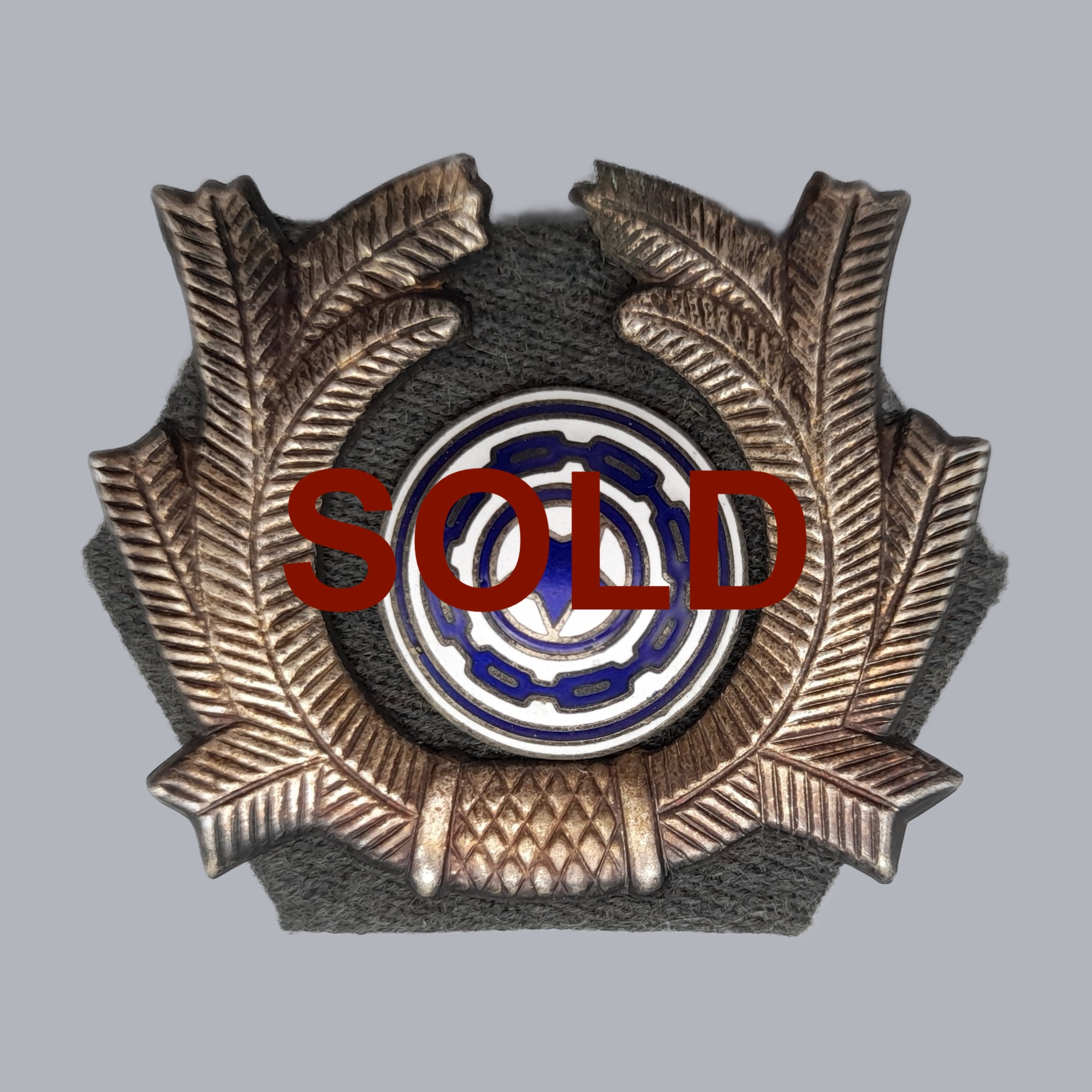 FINNISH M/1926 PRISON GUARD COCKADE