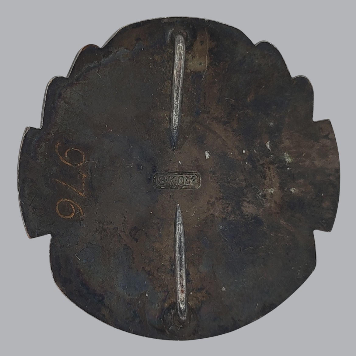 FINNISH INTER-WAR CIVIL GUARD BADGE OF RECOGNITION 2ND CLASS