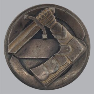 FINNISH INTER-WAR CIVIL GUARD BADGE OF PROFICIENCY 1ST CLASS