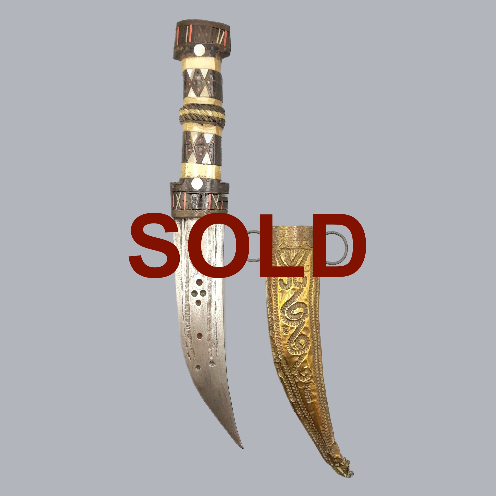 A698i SYRIAN JAMBIYA DAGGER