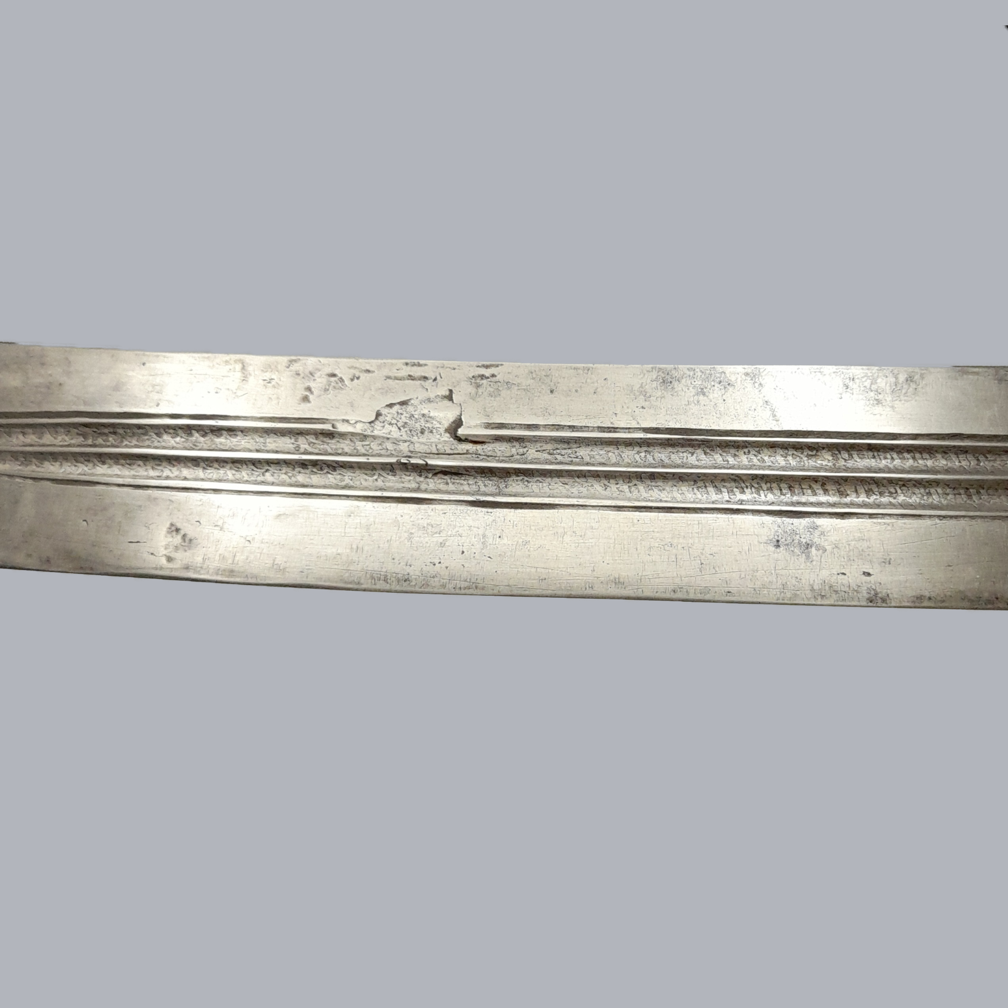 A684f Antique Caucasian Kindjall Dagger 19th Century Steel Blade Khanjali Armenian Ottoman Empire Eurasian Ethnographic Tool